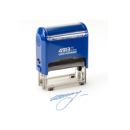 Факсимиле на автоматической оснастке Факсимиле на автоматической оснастке